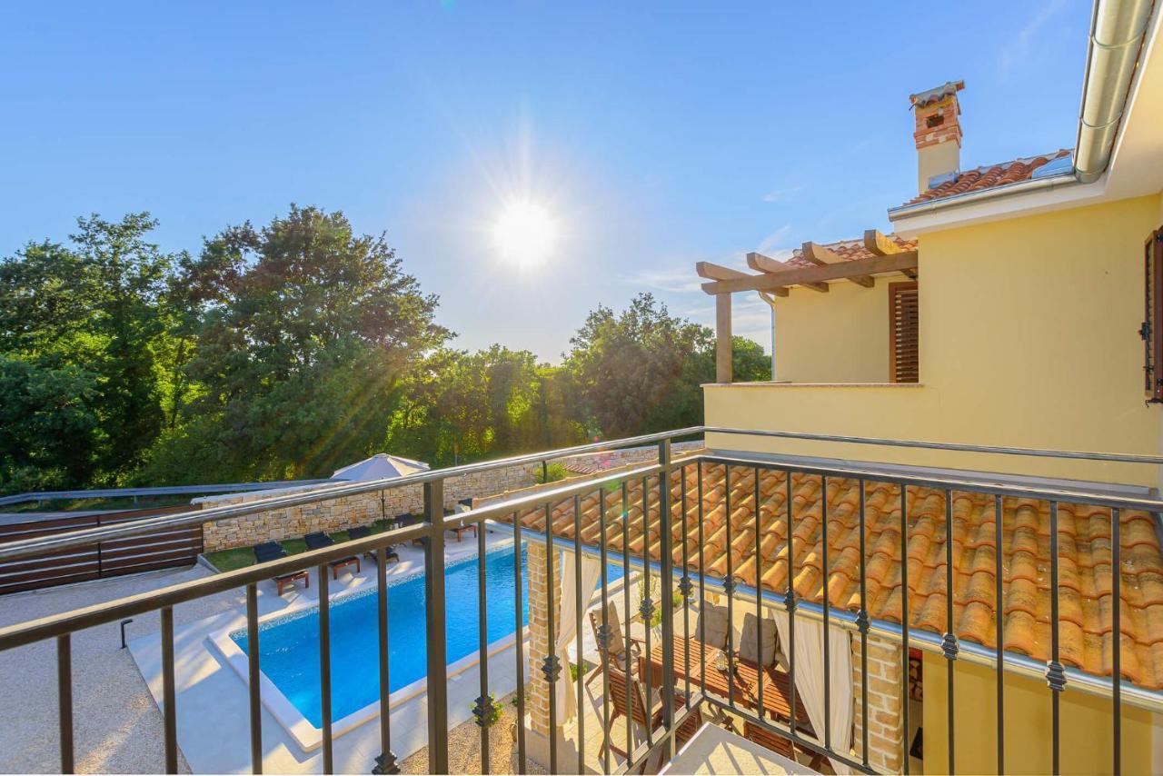 Villa David - Luxurious Secluded Villa With A Heated Pool Butkovići 외부 사진