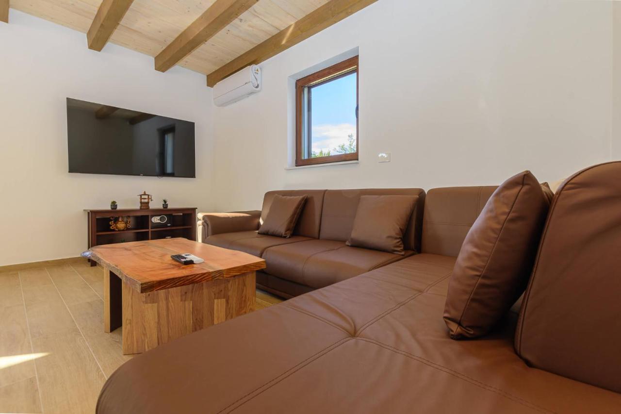 Villa David - Luxurious Secluded Villa With A Heated Pool Butkovići 외부 사진